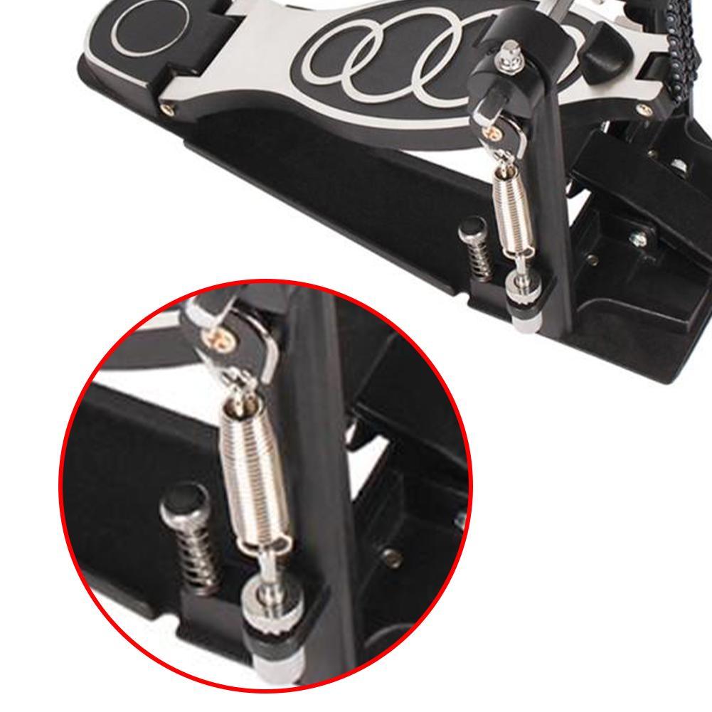4 Pieces Bass Drum Pedal Hammer Mallet Springs Silver Quick Response Drum Pedal Spring Drum Pedal Mallet Parts