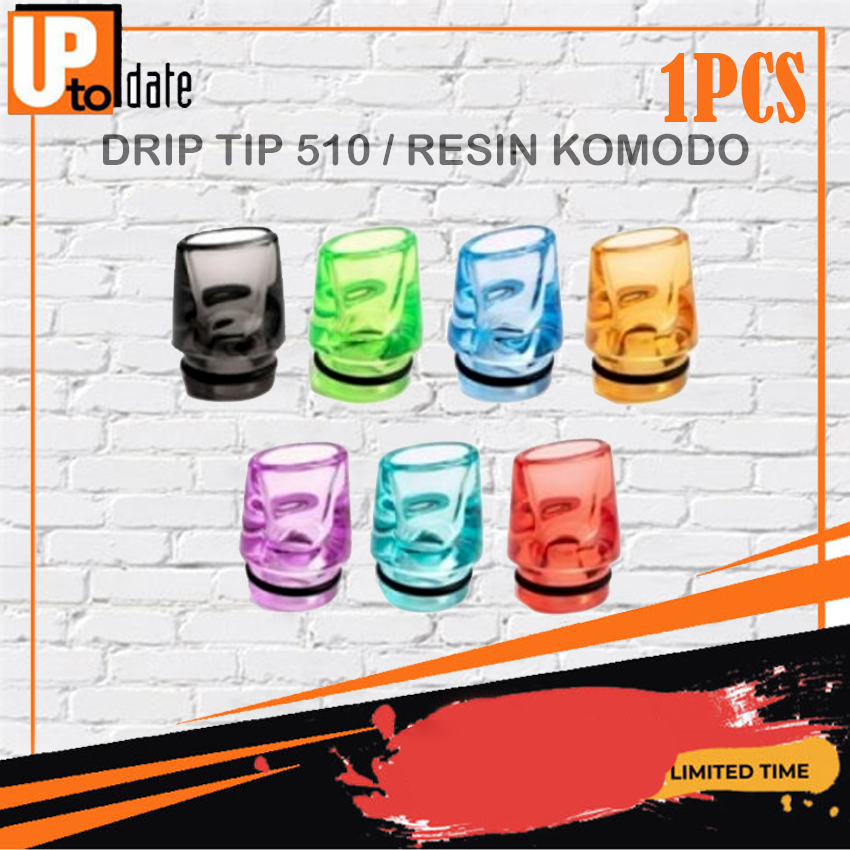 Drip Tip Komodo Driptip 510 Gepeng Warna Warni Lazada Indonesia
