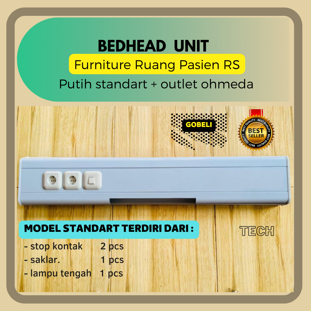 Bed Head Panel Rumah Sakit Bed Head Unit Ruangan Pasien Rumah Sakit
