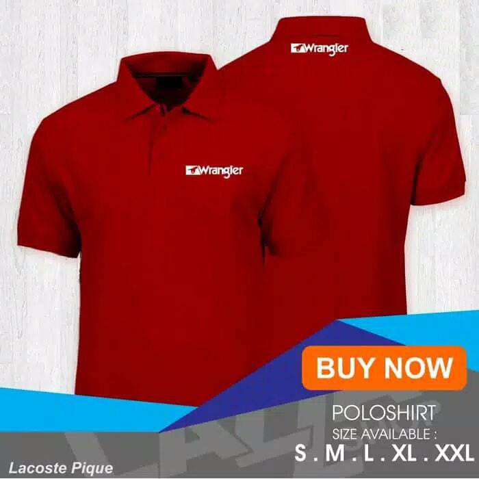 Jual Polo Shirt Wrangler Terbaru - Jul 