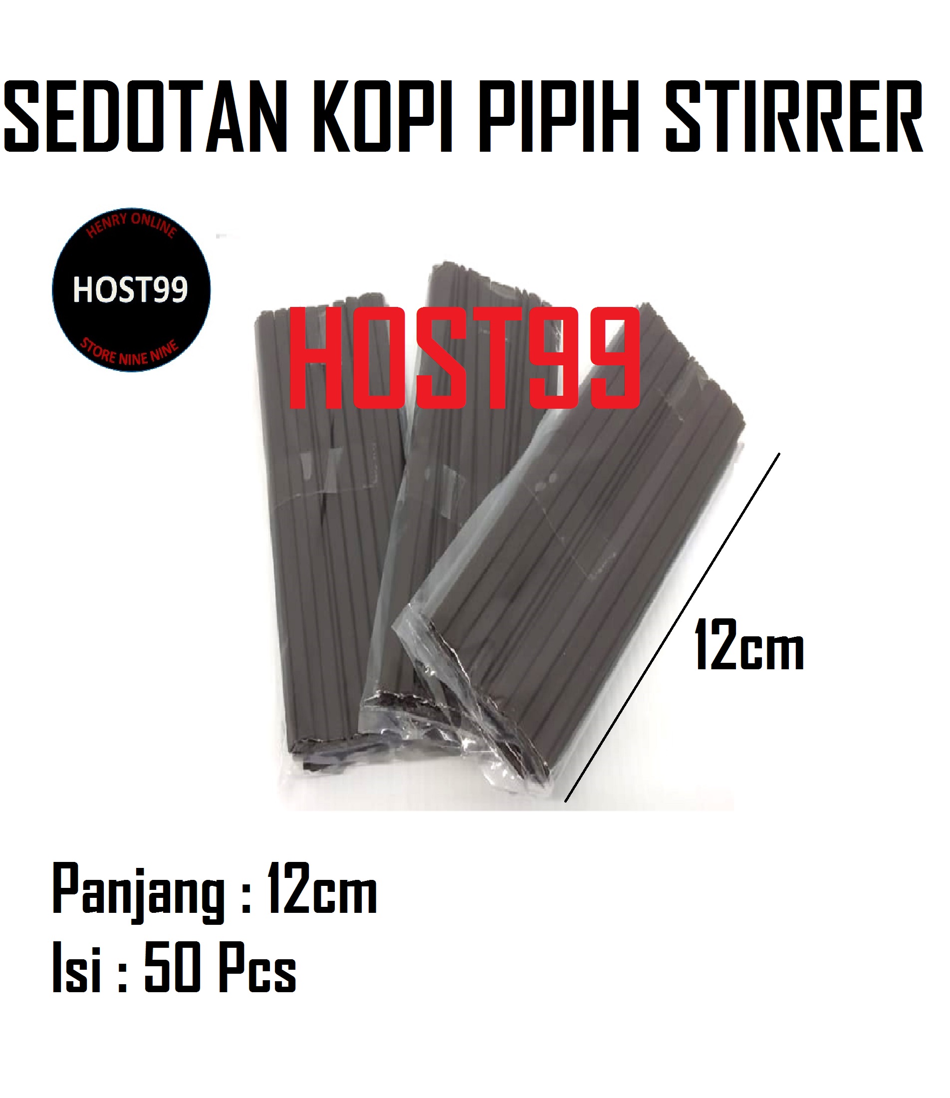 Sedotan Kopi Pipih Stirrer Gelas Kertas Paper Cup | Lazada Indonesia
