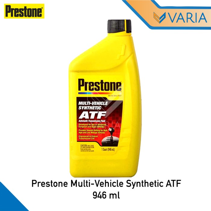 Prestone Multi Vehicle ATF 946 ml Automatic Transmission Fluid Oli