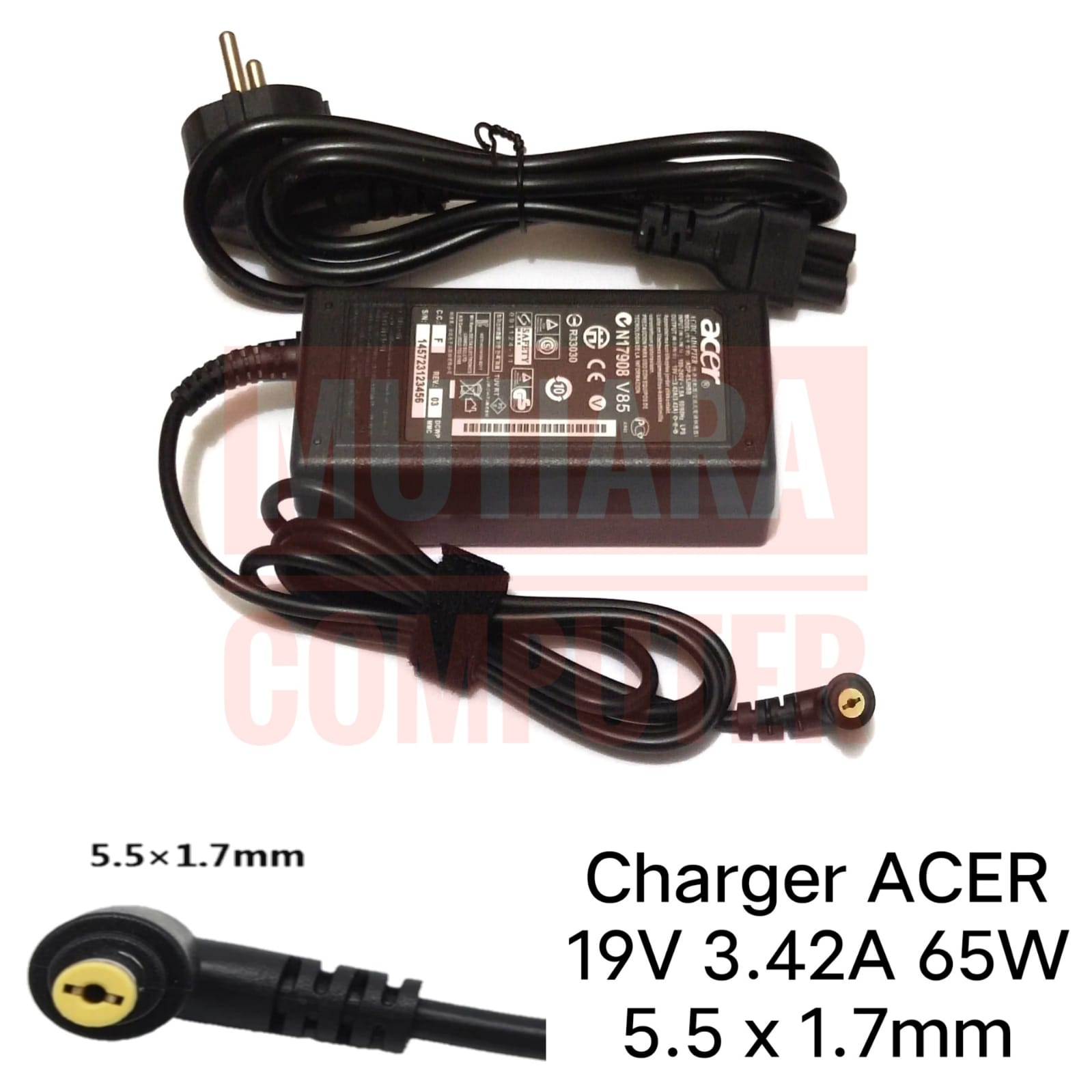 Adaptor Charger LCD Monitor ACER S202HL 