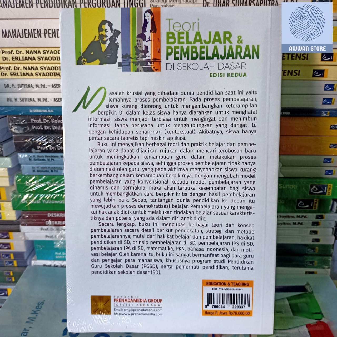 Download Buku Teori Belajar Dan Pembelajaran Ahmad Susanto  