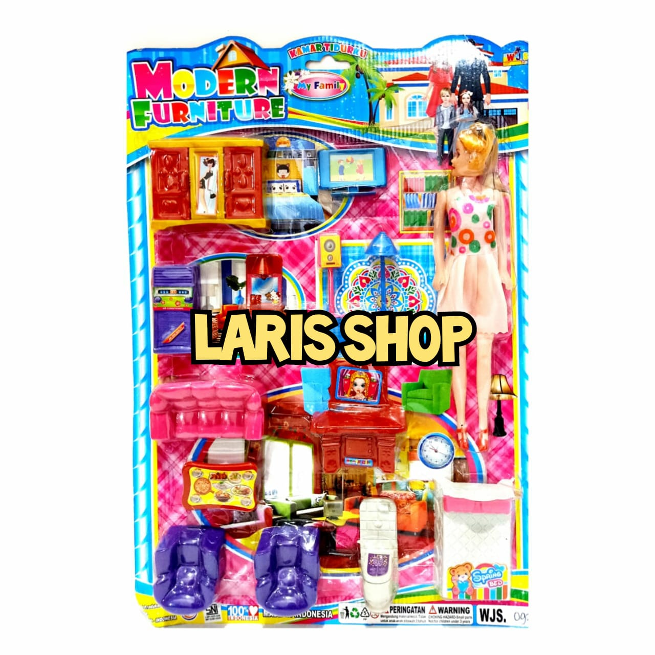 MAINAN BARBIE FURNITURE PERABOTAN RUMAH BARBIE - WJS 097 | Lazada Indonesia