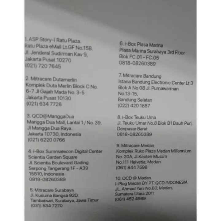 Ibox Di Tunjungan Plaza Surabaya