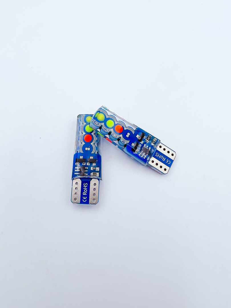 T10 4 Warna: LED Senja Sein Flash Jelly