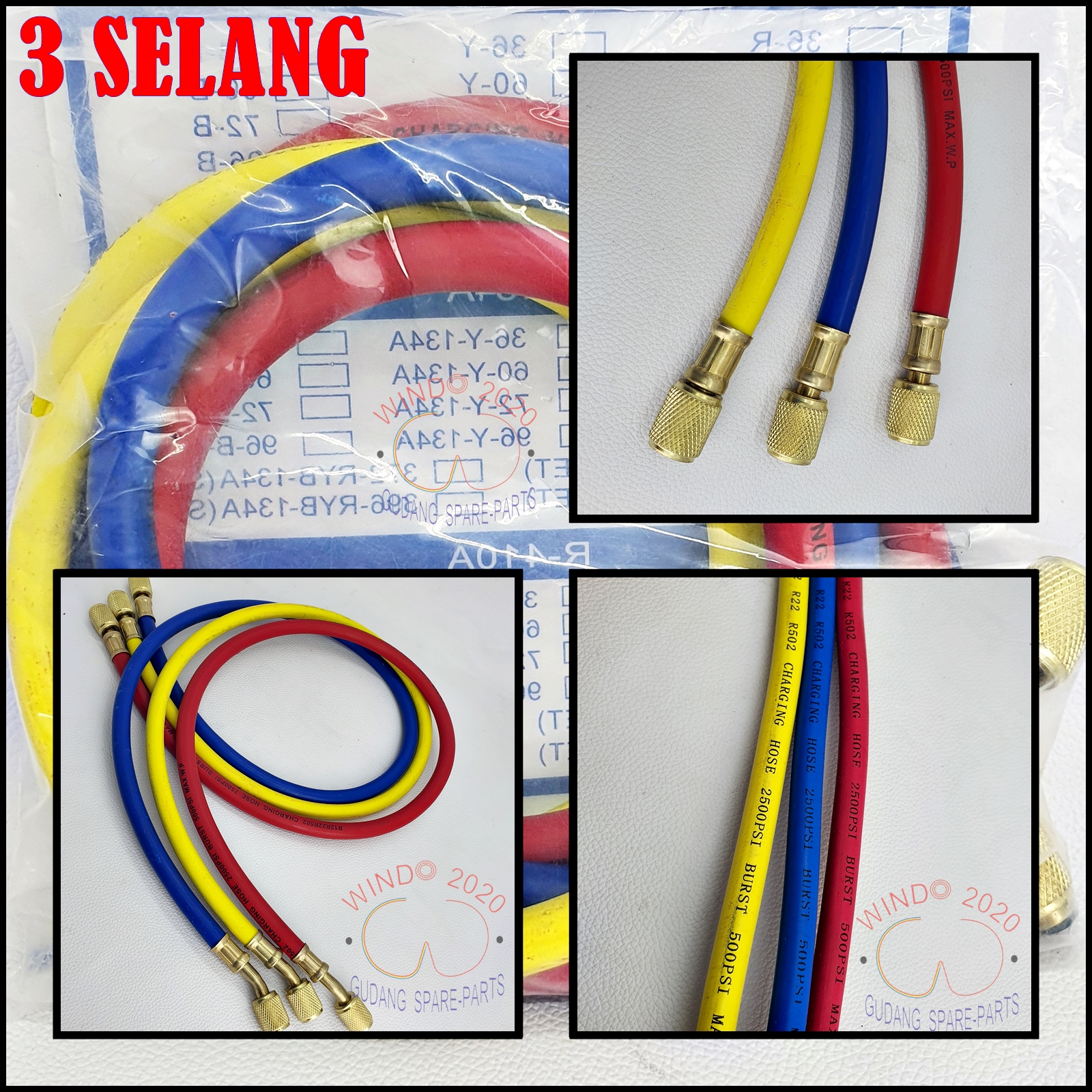 SELANG MANIFOLD SET | SELANG ANALIZER | SELANG MANIFOLD R22, R134, R502 ...