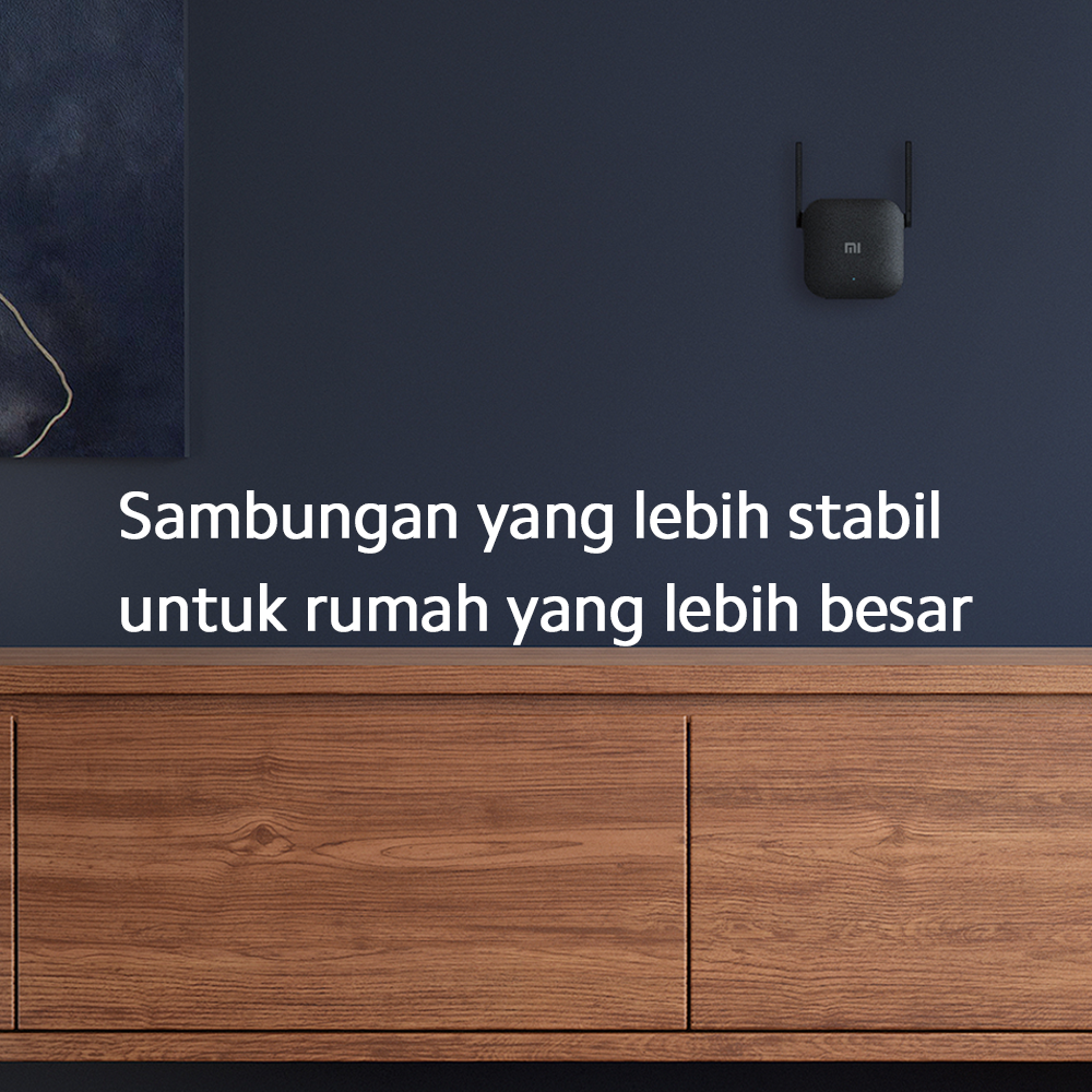 Xiaomi Wi-Fi Range Extender Pro | 2 x 2 Antena Eksterna l 300 Mbps | Mendukung Aplikasi Mi Home [ Official Store ] - Gambar 3
