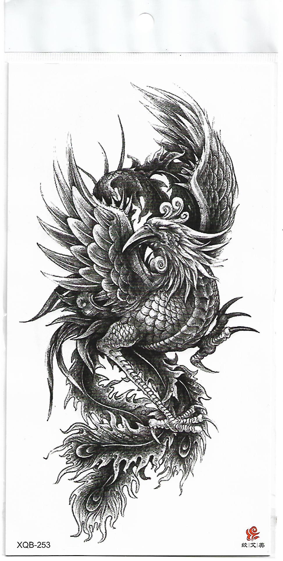 740 Gambar Sketsa Burung Phoenix Gratis