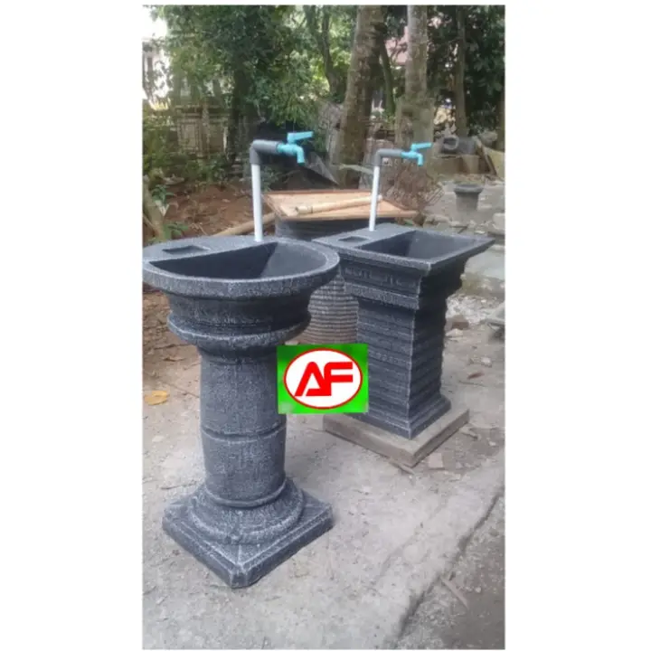 Promo Murah Cod Washtafel Batu Minimalis Washtafel Semen Sudah Termasuk Kran Hitam Tersedia Juga Wastafel Cuci Tangan Batu Alam Wastafel Batu Alam Wastafel Batu Kali Wastafel Dari Batu Lazada Indonesia