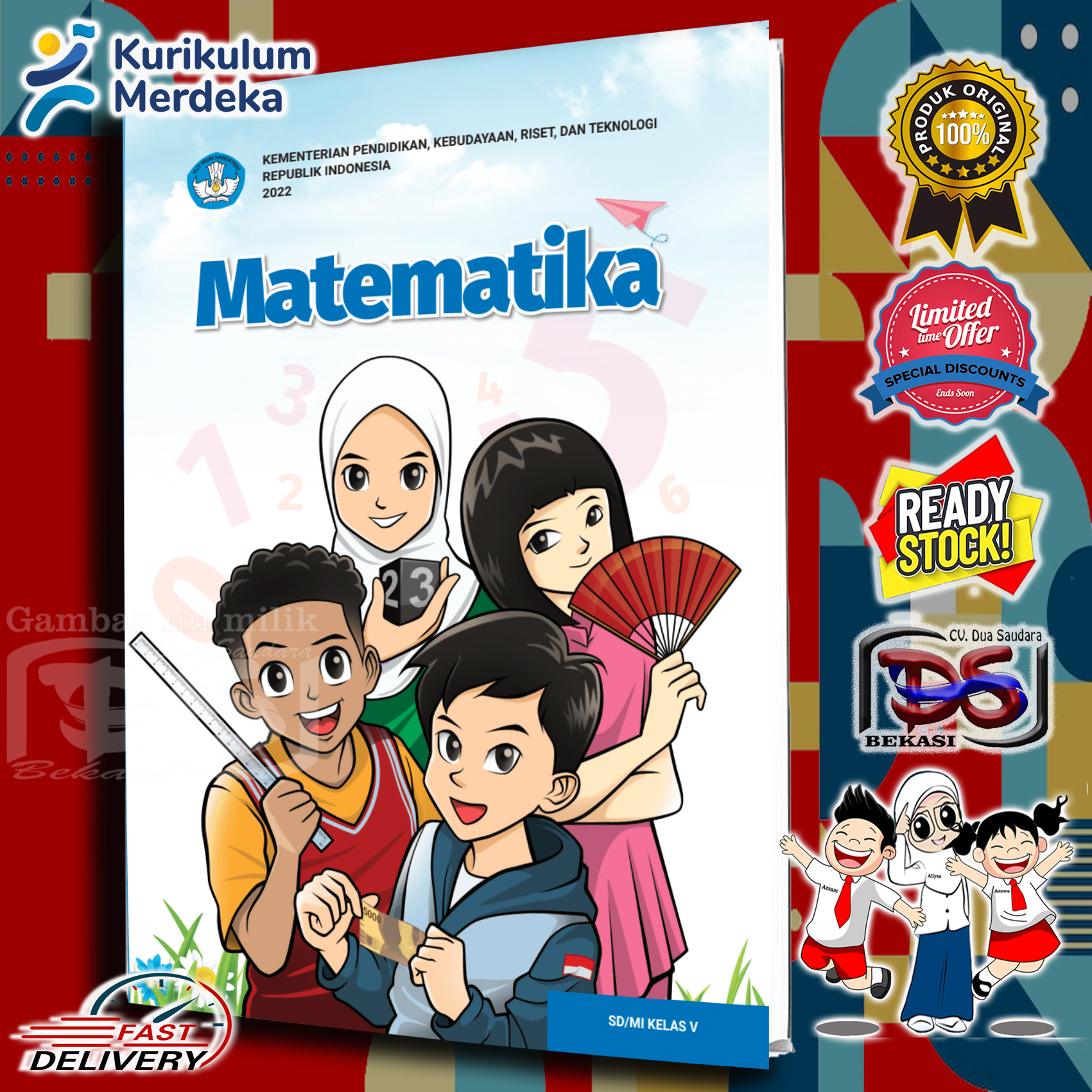 K-Mer Matematika - NL Kls 5 SD / MI - Matematika Non Lisensi Kelas 5 SD