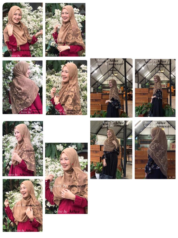 PROMO JILBAB PASHMINA KATUN AMIRAH BORDIR 70 X 180 VONNYSCARF TERBARU