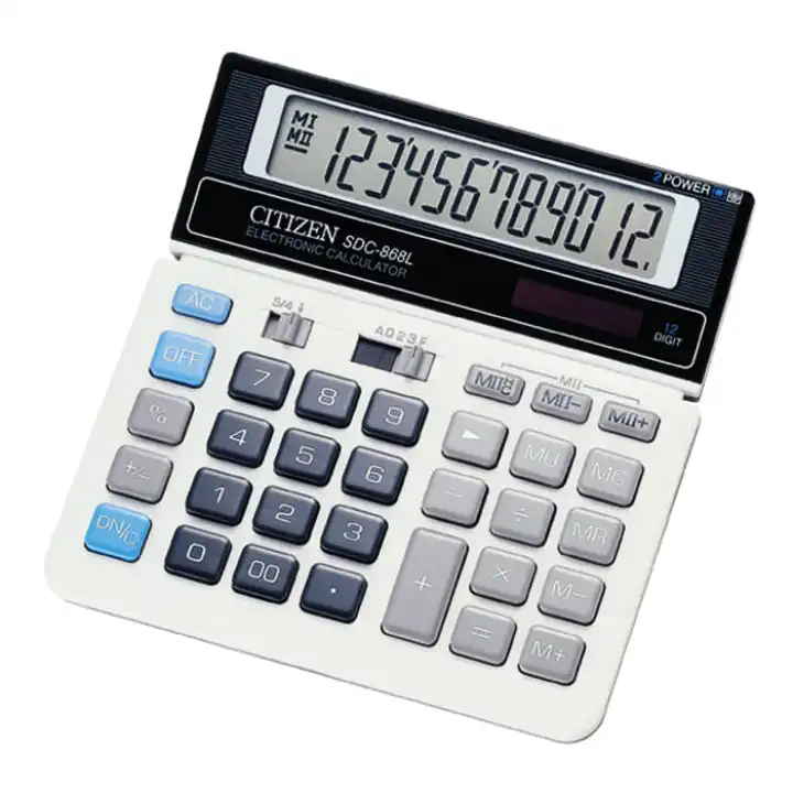 Promo Murah Calculator Kalkulator Citizen Sdc 868 L 12 Digit Ori Original Sedia Juga Kalkulator Kalkulator Casio Kalkulator Mini Kalkulator Dagang Kalkulator Karakter Kalkulator Print Kalkulator Citizen Lazada Indonesia