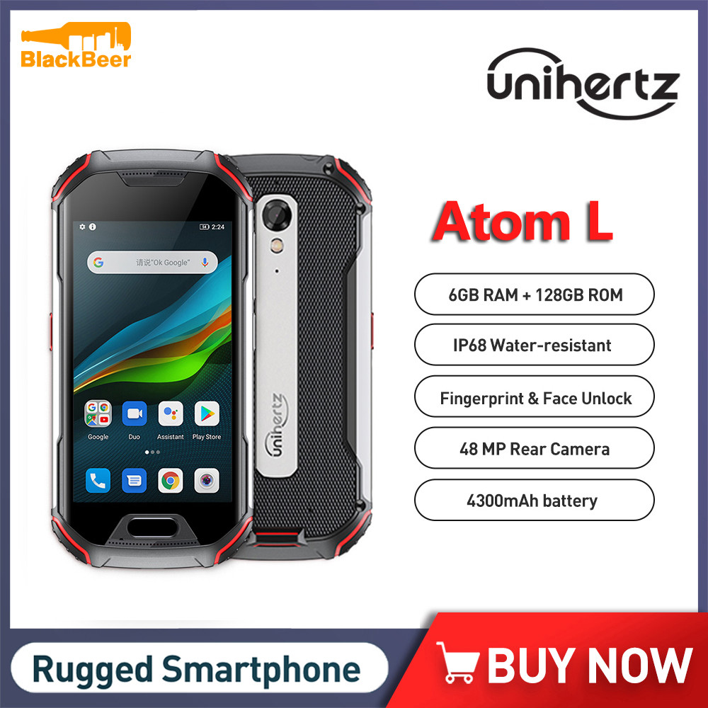 Unihertz Atom L Android 11 Rugged Smartphone 6GB+128GB Helio P60