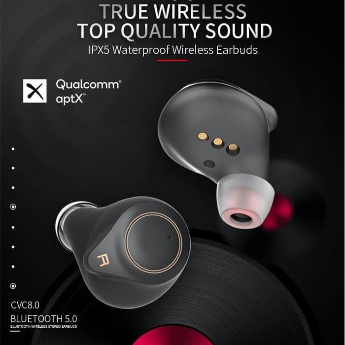True Wireless Best Aptx Bluetooth Headphones Qualcomm QC3020 APTX