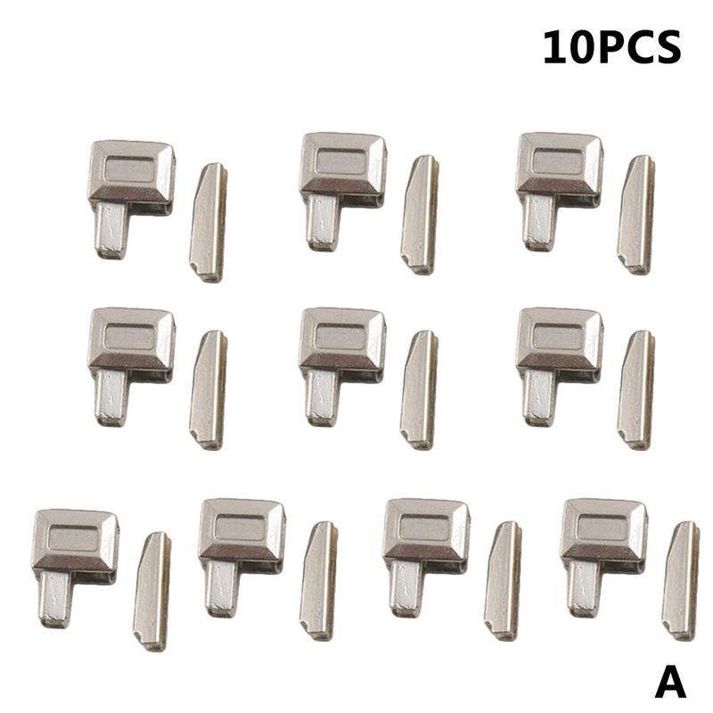 Stopper Open End Sewing Metal Zipper Bolt Repair Tailor Tool Acessories 5Sets