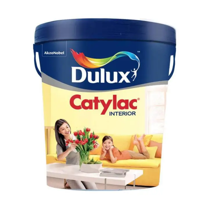 Cat Tembok Dulux Catylac Interior Putih Warna 5kg Lazada Indonesia