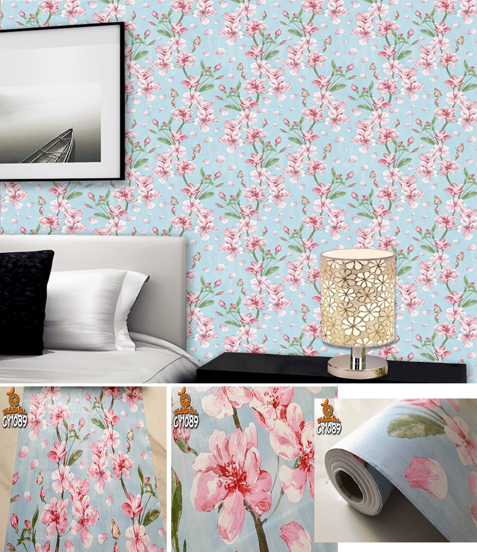 wallpaper dinding wallpaper kamar tidur wallpaper tembok wallpaper 3d ...