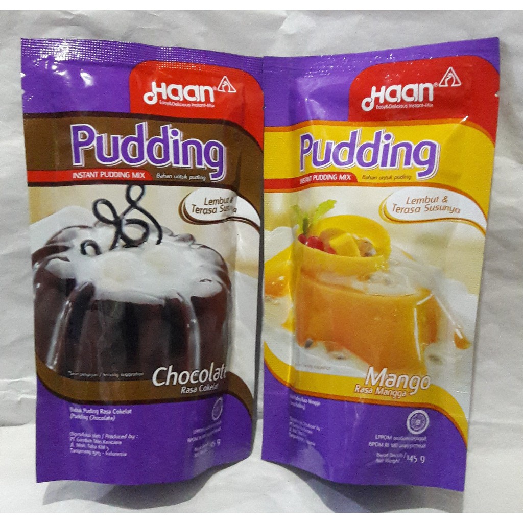 haan pudding 145 gram all varian Puding Untuk Berbagai Acara