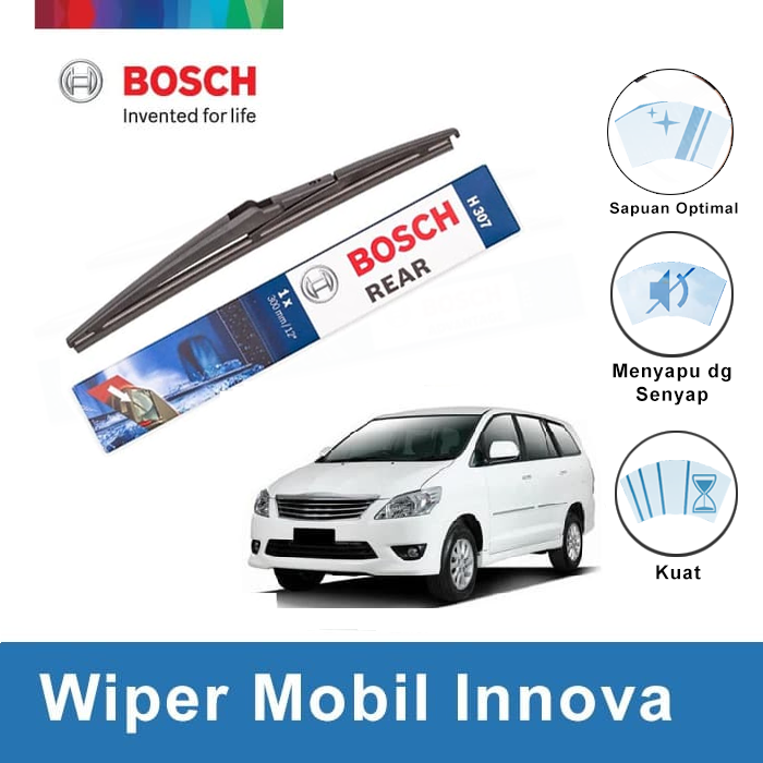 Bosch Rear Wiper Kaca Belakang Mobil Toyota Kijang Innova Rock Lock 2
