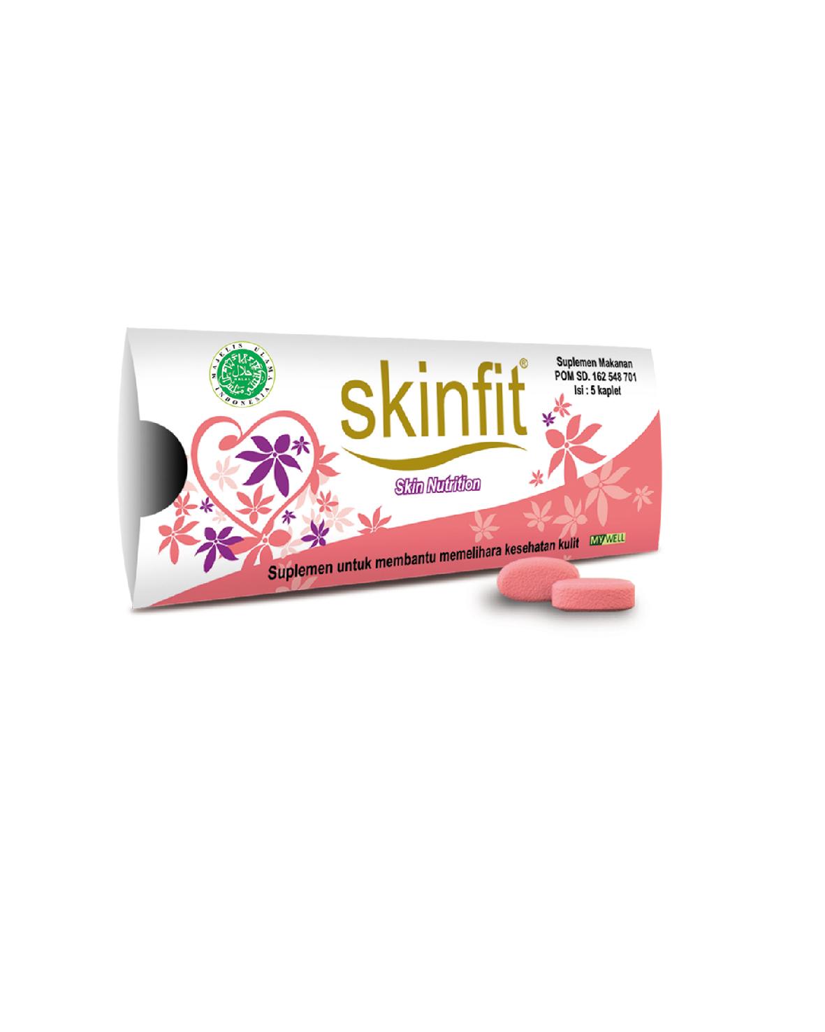 SkinFit ( 1 Amplop isi 5 Kaplet)
