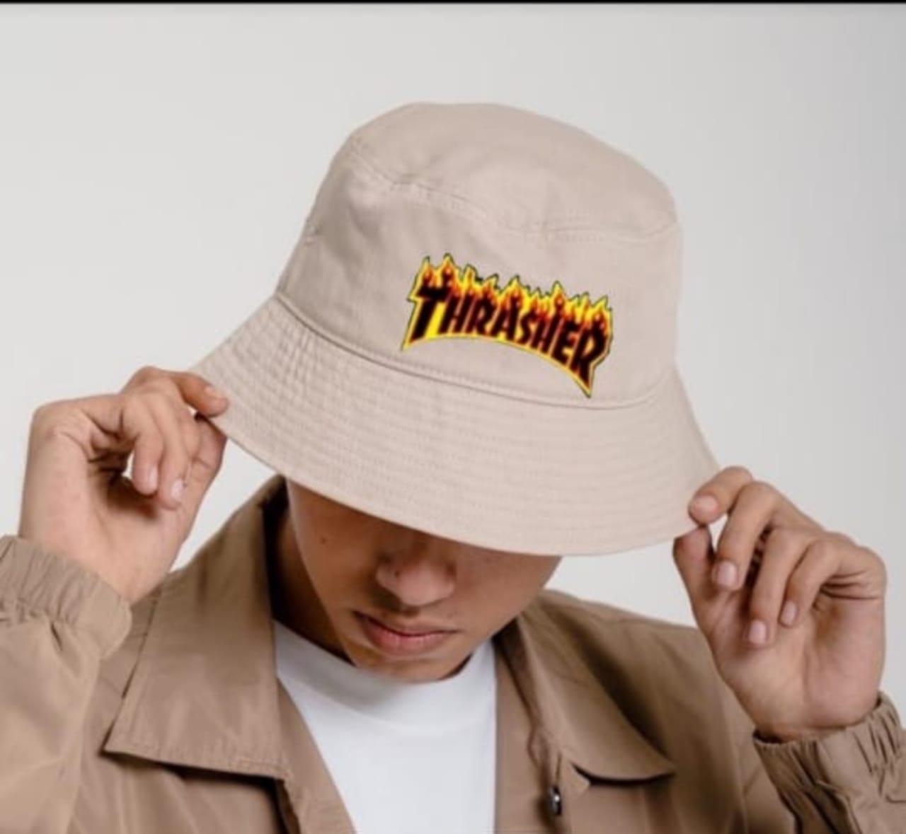 Topi Bucket Distro Hats Trhasher Quality Distro/Topi Bucket Pria