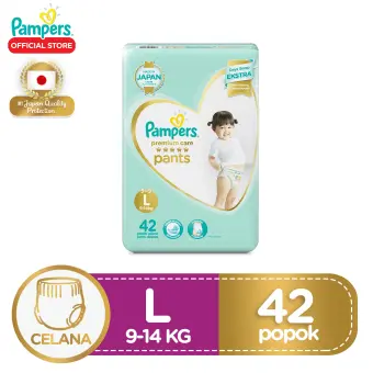 pampers premium large size