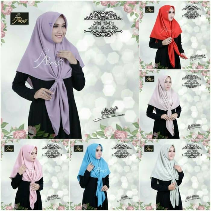 Jilbab Instan Sinta Arrafi Ar 160 Hijab Kerudung / Dza Laris Fashion By Dza Laris Fashion