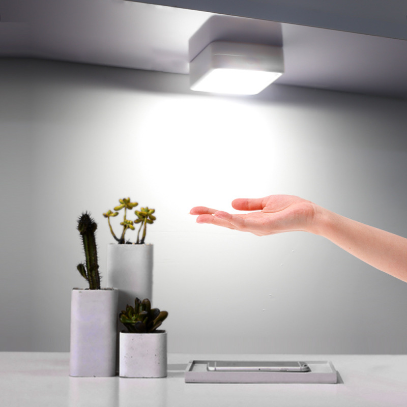Joymo 2020 UV Diệt Khuẩn Đèn Cảm Biến Cơ Thể Đèn Tủ Cảm Biến Chuyển Động Máy Khử Trùng Tia UV Đèn Chiếu Sáng Nhà Vệ Sinh Đèn Tường Đèn Ban Đêm Trắng Khử Trùng Đèn Màu Tím