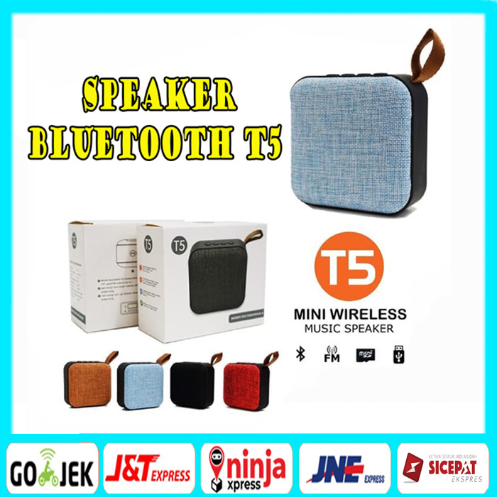 Speaker Bluetooth Wireless T5 Super Bass Mini