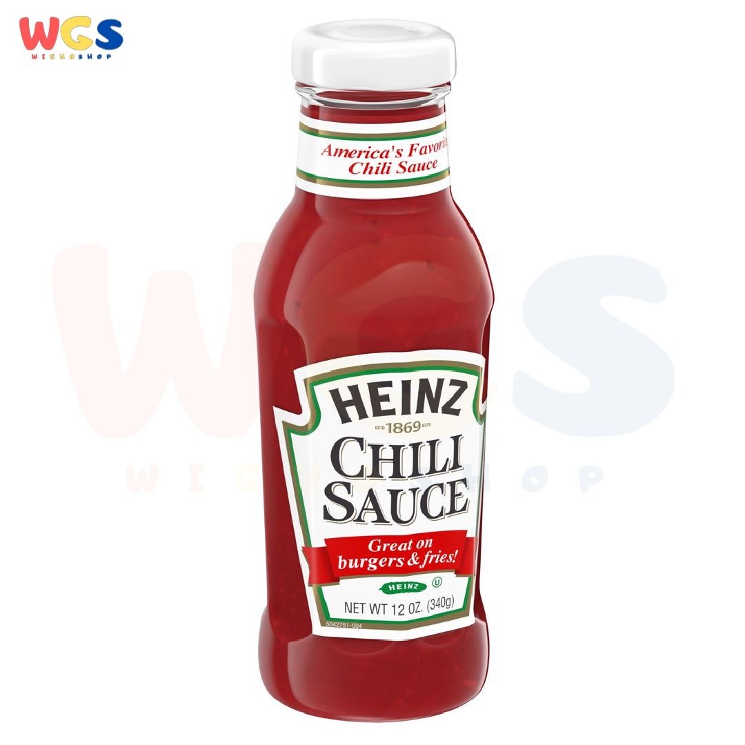 Heinz Chili Sauce Great on Burgers n Fries 12oz 340g Lazada Indonesia