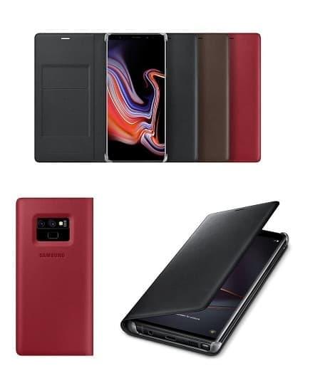 Harga Samsung Galaxy Note 9 Terbaru Juli 2019 18 SAMSUNG Leather Wallet Cover Galaxy Note 9 Original 100 Hitam