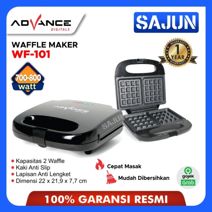 Advance Waffle Maker WF101 / WF206 Pemanggang Waffle WF101(N3Q4