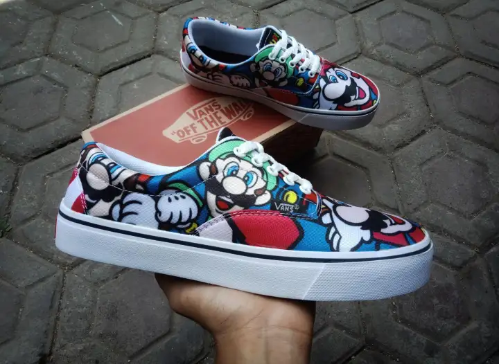 vans mario sneakers