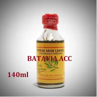 Minyak Gosok Akar Lawang Cap Daun Ampuh Dan Berkhasiat 140ml Lazada Indonesia