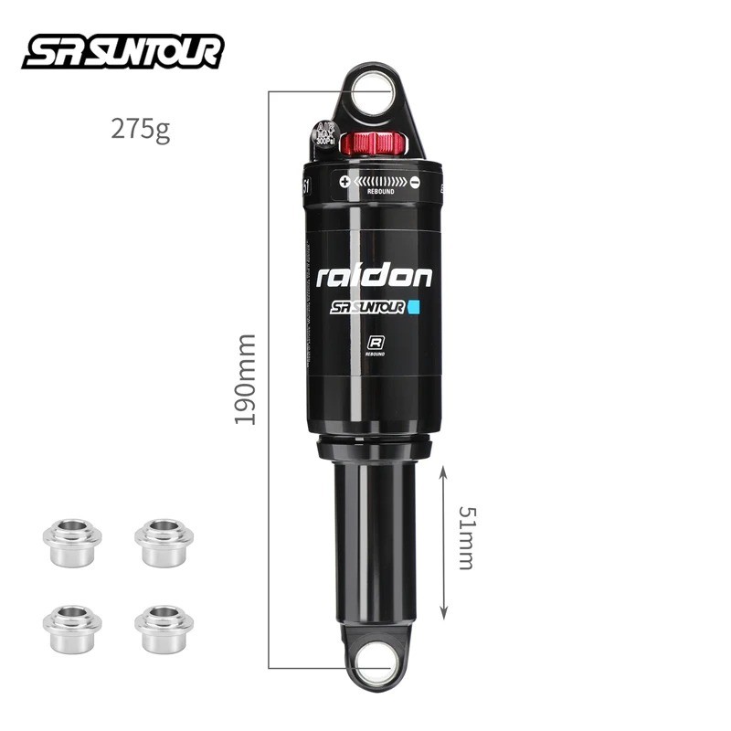 SR Suntour Raidon Rear Shock Angin Rearshock Suspensi Belakang