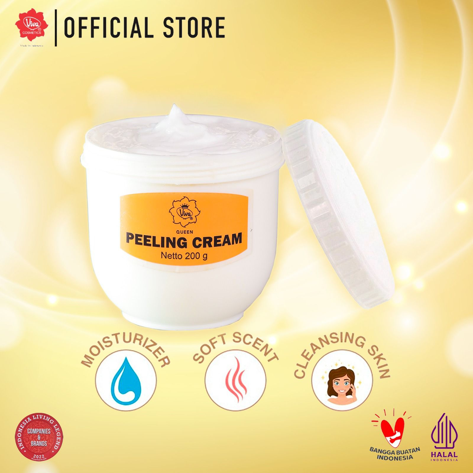 Viva Queen Peeling Cream 200g Lazada Indonesia