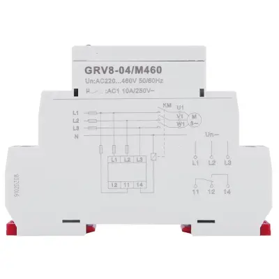 GRV8-04 M460 3-Phase Voltage Monitoring Relay Phase Sequence Phase Failure Protection Voltage Control Relay
