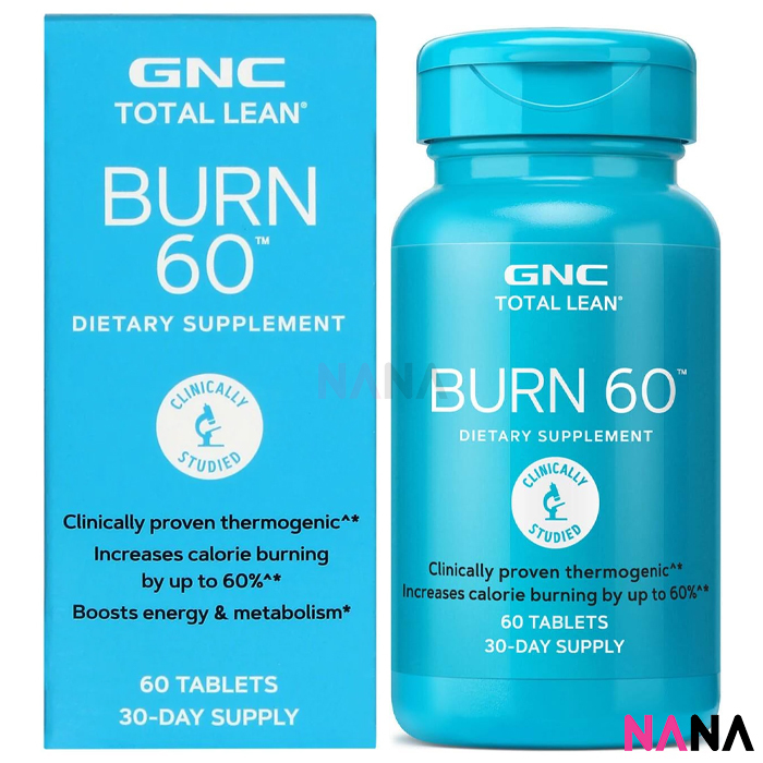 GNC Total Lean Burn 60 60 Tablets Lazada