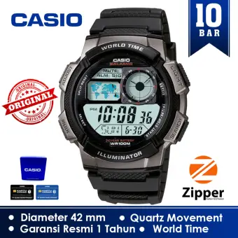 tali jam casio illuminator