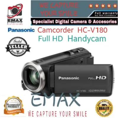 PROMO Panasonic HC-V180 Full HD Camcorder HC V180 Handycam Panasonic V180 Ori V 180