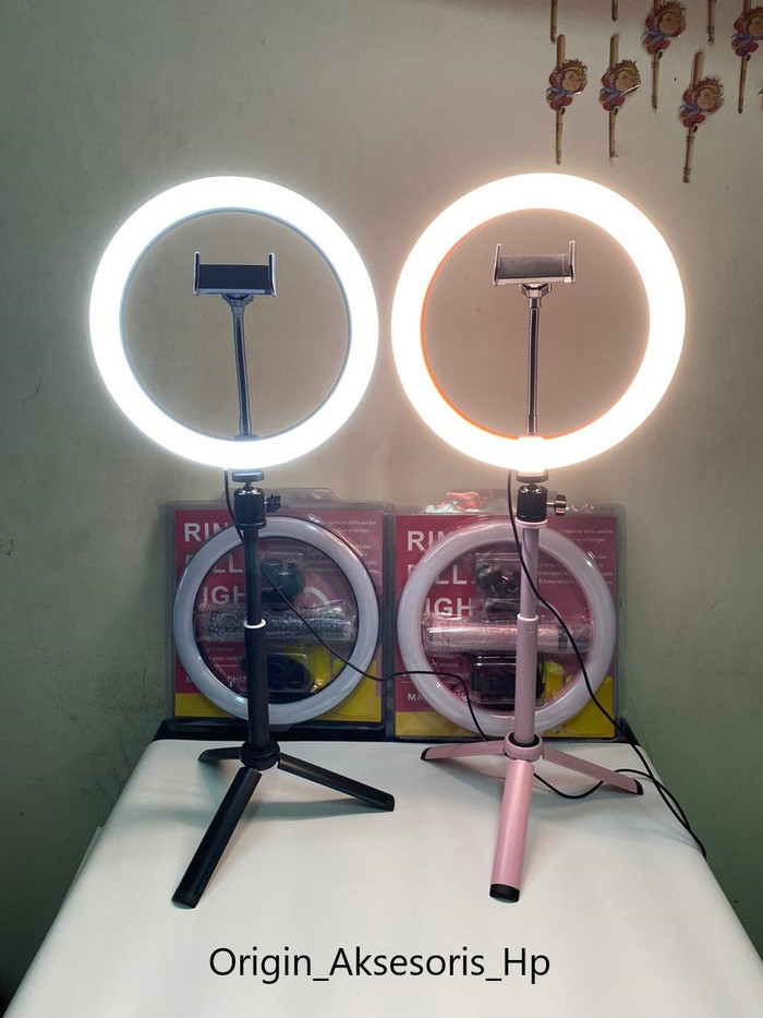 Ring Fill Light Lampu Selfie 26cm Tripod 70cm Pa Transparan Pink Ring Light Mini Murah Besar Untuk Tik Tok Dan Tripod 30cm Panjang Rainbow Komplit Lampu Simple Selfie