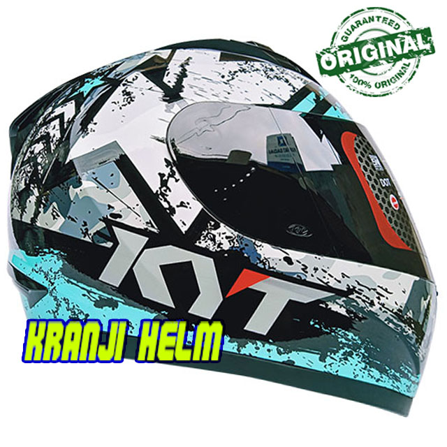 Helm kyt full store face r10 aqua