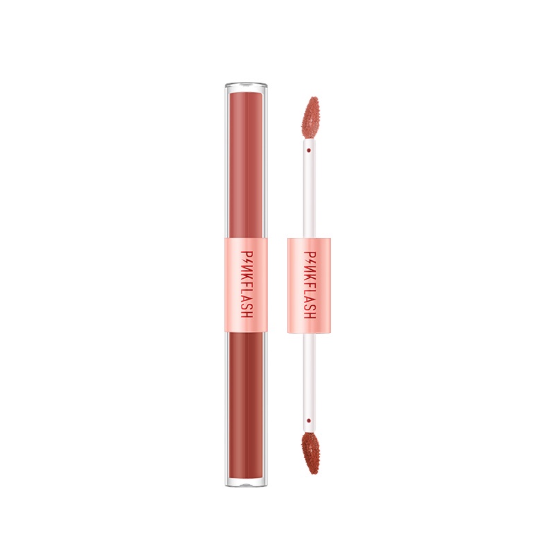 PINKFLASH DoubleSense 2 IN 1 Dual-ended Lipstick Liquid Matte Lipstick ...