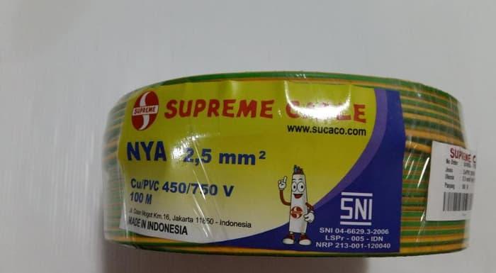 kabel nya 2.5 mm supreme & kabel tunggal 2.5 mm supreme