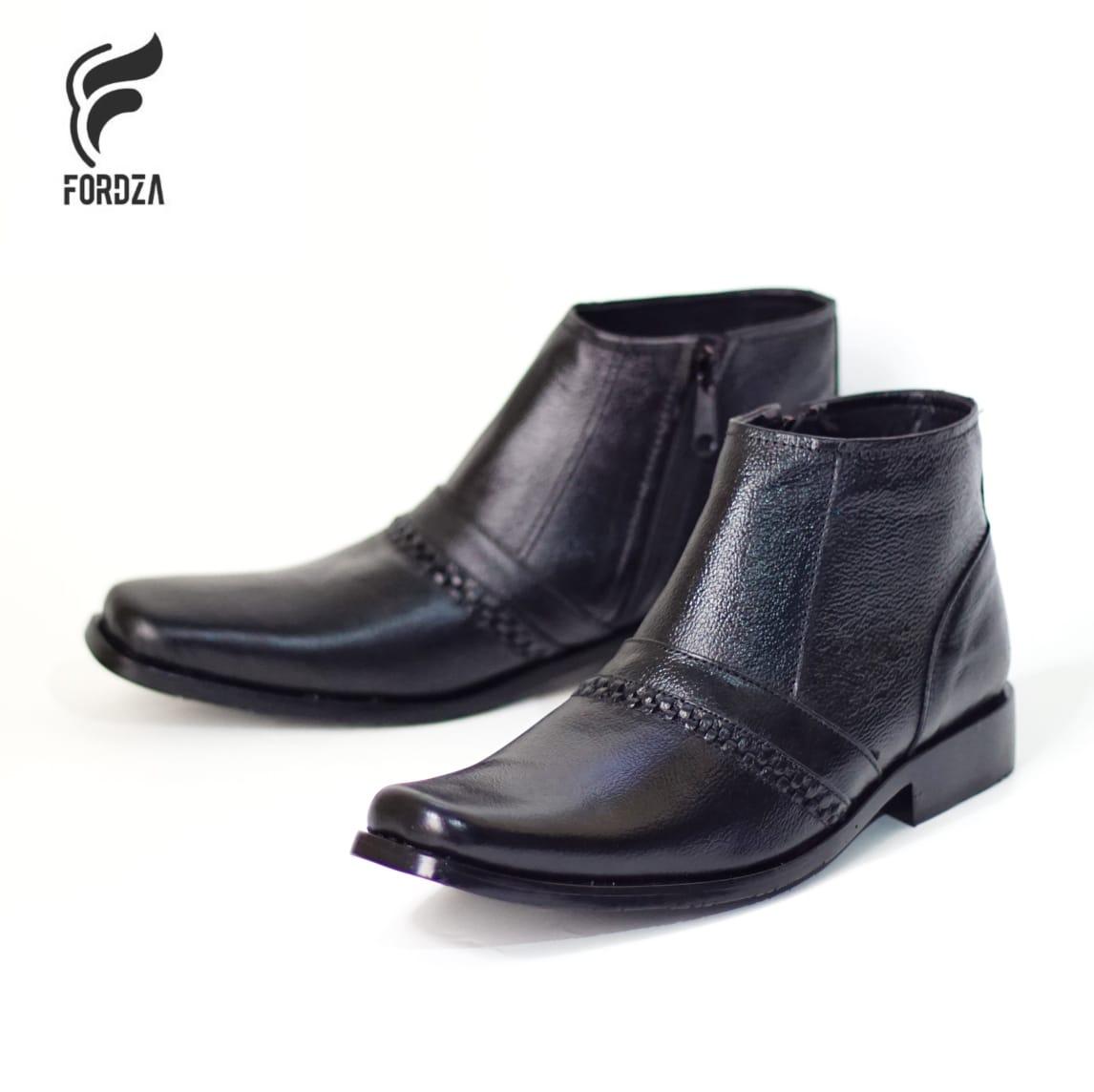 Sepatu Boot Formal/ Boot Pantofel Pria KULIT model Fordza BOOTS06