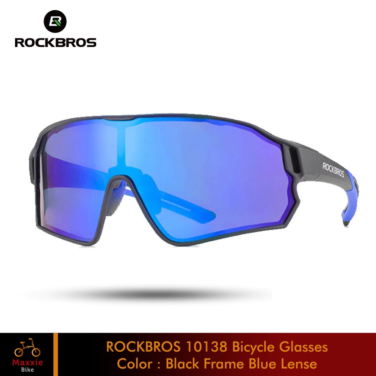 Rockbros 10138 Kacamata Sepeda Blue 