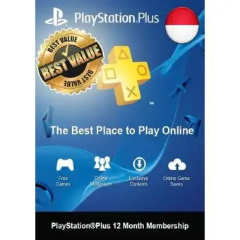 ps plus card 12 month