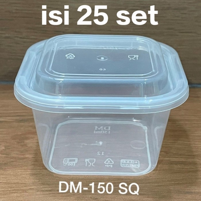 Thinwall Dm Ml Square Mini Ml Sq Mini Isi Set Lazada Indonesia